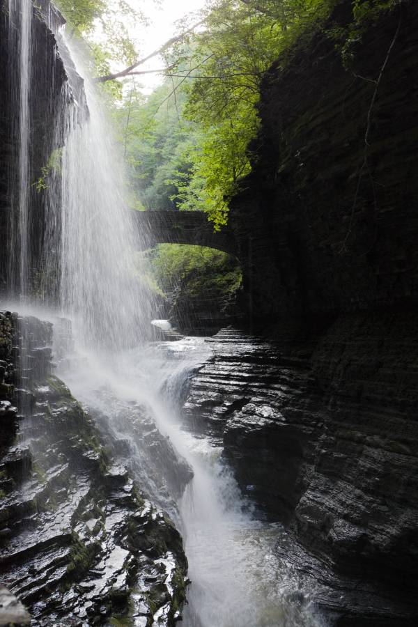 Watkins Glen Waterfall